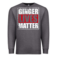 Charcoal Heather ginger lives matter Premium Sweatshirt - artisFamous