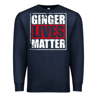 Navy ginger lives matter Premium Sweatshirt - artisFamous