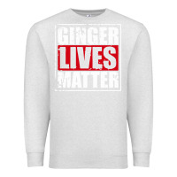 Oatmeal Heather ginger lives matter Premium Sweatshirt - artisFamous