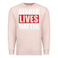 Pale Pink ginger lives matter Premium Sweatshirt - artisFamous