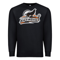 Black new england black wolves Premium Sweatshirt - artisFamous