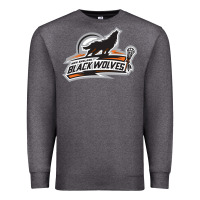 Charcoal Heather new england black wolves Premium Sweatshirt - artisFamous