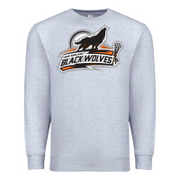 Heather Grey new england black wolves Premium Sweatshirt - artisFamous