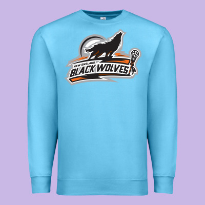 New England Black Wolves Premium Sweatshirt Designed By Artisfamous