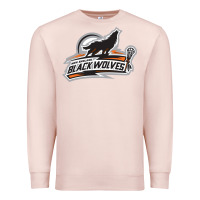 Pale Pink new england black wolves Premium Sweatshirt - artisFamous