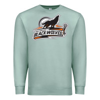 Seafoam new england black wolves Premium Sweatshirt - artisFamous