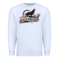 White new england black wolves Premium Sweatshirt - artisFamous