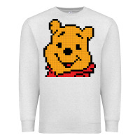 Oatmeal Heather pooh Premium Sweatshirt - artisFamous