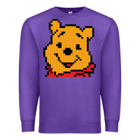 Purple pooh Premium Sweatshirt - artisFamous