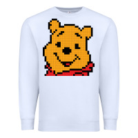White pooh Premium Sweatshirt - artisFamous