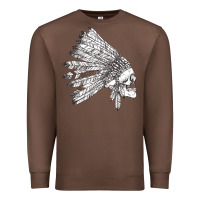 Chestnut american indian Premium Sweatshirt - artisFamous