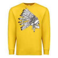 Lemon american indian Premium Sweatshirt - artisFamous