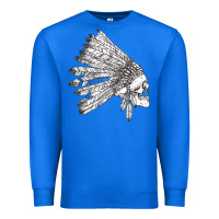 True Royal american indian Premium Sweatshirt - artisFamous