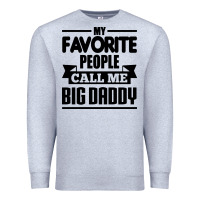 Heather Grey big daddy Premium Sweatshirt - artisFamous
