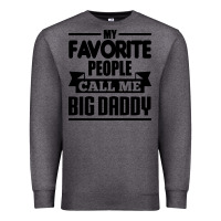 Charcoal Heather big daddy Premium Sweatshirt - artisFamous