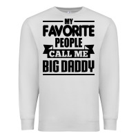 Dove Grey big daddy Premium Sweatshirt - artisFamous
