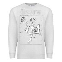Oatmeal Heather doors 8 Premium Sweatshirt - artisFamous