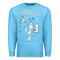 Ocean Blue doors 8 Premium Sweatshirt - artisFamous