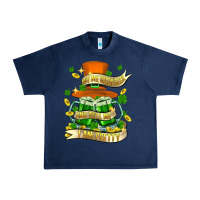 Navy buy me green beer and tell me ı am pretty Urban Heavy Tee - FaDigitalArtStudio