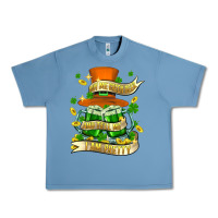 Pebble Blue buy me green beer and tell me ı am pretty Urban Heavy Tee - FaDigitalArtStudio