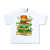 White buy me green beer and tell me ı am pretty Urban Heavy Tee - FaDigitalArtStudio