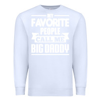 White big daddy Premium Sweatshirt - artisFamous