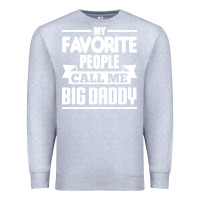 Heather Grey big daddy Premium Sweatshirt - artisFamous