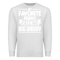 Oatmeal Heather big daddy Premium Sweatshirt - artisFamous