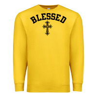 Lemon blessed christian christianity Premium Sweatshirt - artisFamous