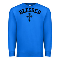 True Royal blessed christian christianity Premium Sweatshirt - artisFamous