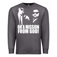 Charcoal Heather blues brothers belushi Premium Sweatshirt - artisFamous