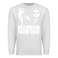 Oatmeal Heather blues brothers belushi Premium Sweatshirt - artisFamous