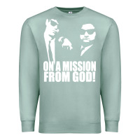 Seafoam blues brothers belushi Premium Sweatshirt - artisFamous