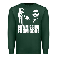 Sports Green blues brothers belushi Premium Sweatshirt - artisFamous