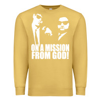 Antique Gold blues brothers belushi Premium Sweatshirt - artisFamous