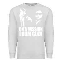 Dove Grey blues brothers belushi Premium Sweatshirt - artisFamous