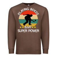Chestnut bocce super power boules sports Premium Sweatshirt - artisFamous