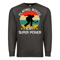 Smoke bocce super power boules sports Premium Sweatshirt - artisFamous