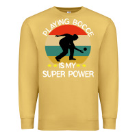 Bocce Super Power Boules Sports Premium Sweatshirt | Teevron