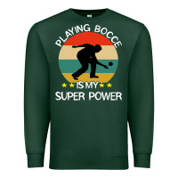 Sports Green bocce super power boules sports Premium Sweatshirt - artisFamous