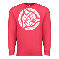 Cardinal celtic trinity knot crow spiritual mandala Premium Sweatshirt - artisFamous