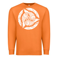 Carrot celtic trinity knot crow spiritual mandala Premium Sweatshirt - artisFamous
