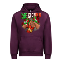 Mauve Wine Mexicana sneakers Urban Hoodie - RanaPortraitStore