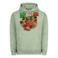 Pigment Oil Green Mexicana sneakers Urban Hoodie - RanaPortraitStore