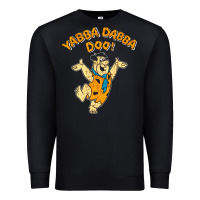 Black yabba dabba doo Premium Sweatshirt - artisFamous