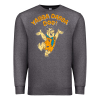 Charcoal Heather yabba dabba doo Premium Sweatshirt - artisFamous