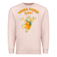 Pale Pink yabba dabba doo Premium Sweatshirt - artisFamous