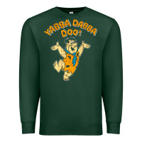 Sports Green yabba dabba doo Premium Sweatshirt - artisFamous