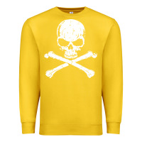 Lemon pirates adults pirates skull crossbones beard Premium Sweatshirt - artisFamous