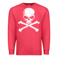 Cardinal pirates adults pirates skull crossbones beard Premium Sweatshirt - artisFamous